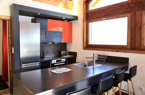 Valloire Ski Chalet | Chalet-Horizon in Valloire: Apartment H2 for rent 10 people