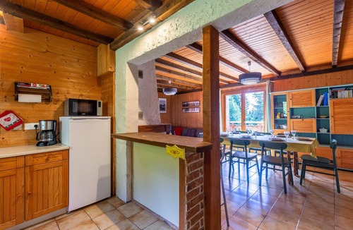Manigod Ski Chalet | Chalet "L'Oréade" with Mountain Views, Private Terrace and Wi-Fi