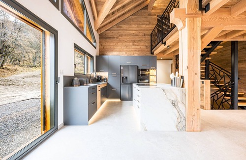 Valloire Ski Chalet | Chalet 'L'Orée' with Mountain View, Private Garden, and Wi-Fi