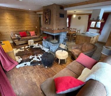 Les Varcins Ski Chalet | Chalet licorne 12 personnes à 3 min des pistes st martin de Belleville 3 vallées
