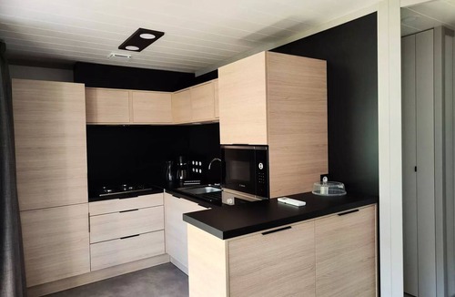 Savignac-les-Ormeaux Ski Chalet | Chalet Premium 56m² - 3 bedrooms + Covered terrace + Reversible air conditioning + TV 6 persons