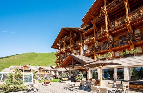 Cognet Hotel | Chambre privilège, plein sud & spa – Alpe d’Huez