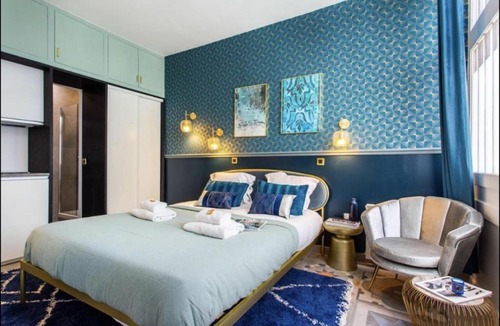 Quartier de la Porte-Saint-Denis Apartment | Charmant 2BR#Grands Boulevards#Paris10#6pers#AC
