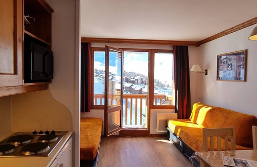 Plagne Soleil Apartment | Charming 2-Room Apartment in the Heart of Plagne Soleil