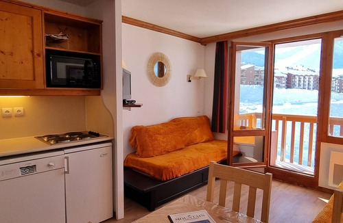 Plagne Soleil Apartment | Charming 2-Room Apartment in the Heart of Plagne Soleil