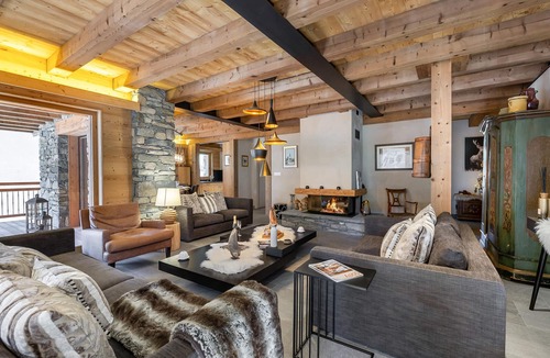 Le Bettaix Apartment | Charming apartment for 6 with garage, close to ski