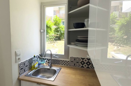 Epinettes Apartment | Charming Parisian Apartment with Garden View