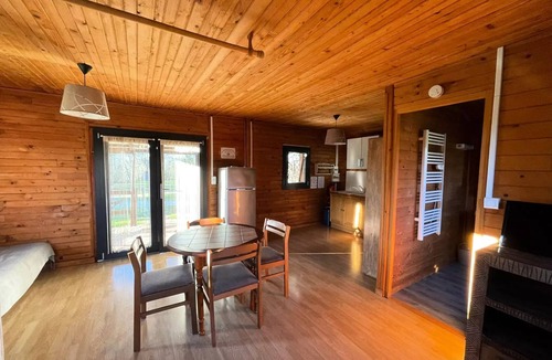 Brens Ski Chalet | COMFORT LOFT CHALET - 1 large room - AC - TV - BBQ - Housekeeping* - 35 m² + 14 m² covered terrace - Sleeps 4