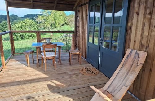 Sadroc Ski Chalet | Comfortable cabin with breathtaking views of the Corrézienne countryside