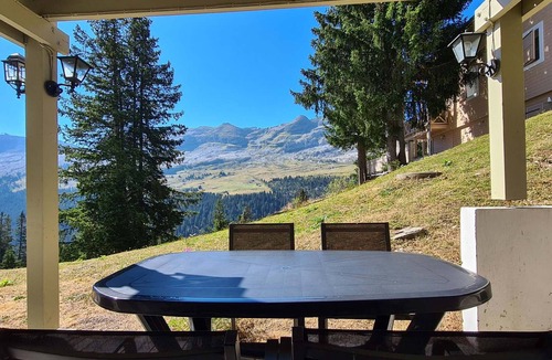 Flaine Apartment | Comfortable studio with terrace, Flaine