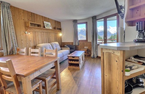 La Perriere Apartment | Confortable 2 Pièces + Cabine, Skis aux Pieds, 5/6 Pers. - FR-1-182A-4
