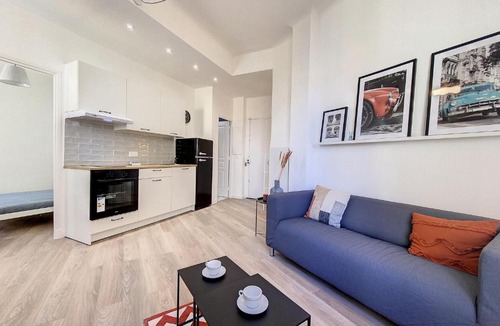 La Madeleine Apartment | Cosy 2 pieces rénové, Proche mer, 4 pers