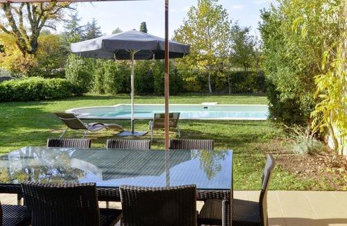 Saint-Saturnin-les-Apt House | Cosy apartment in villa with private pool, WIFI, A/C, TV, terrace, pets allowed, panoramic view