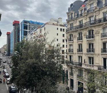 Quartier Sainte-Avoye House | Cosy studio Beaubourg paris centre