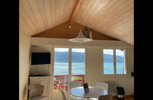 Veyrier-du-Lac Ski Chalet | Cottage Bellevue - Duplex Vue Lac
