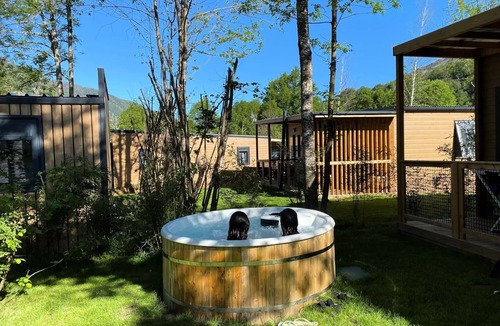 Savignac-les-Ormeaux Ski Chalet | Cottage Premium - 4 bedrooms - 3 bathrooms + Covered terrace + Reversible air conditioning + TV 8 persons