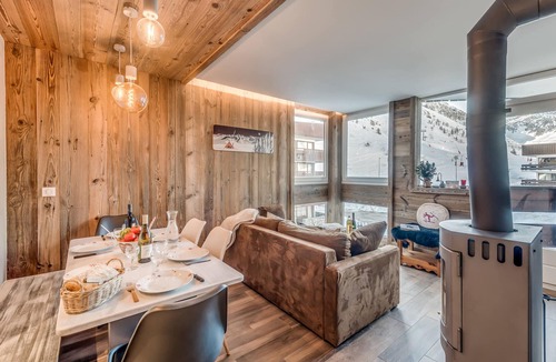 Le Lavachet Apartment | Cozy apartment in Tignes, 6 pers, sunny balcony