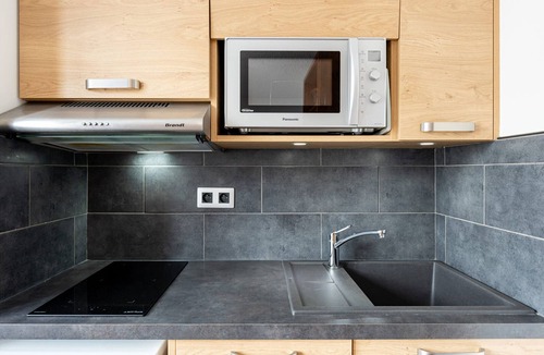 Montgellafrey Apartment | Cozy studio for 4, near chairlift, balcony