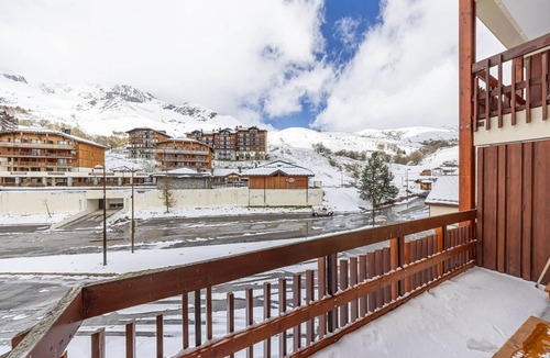 Montgellafrey Apartment | Cozy studio for 4, near chairlift, balcony