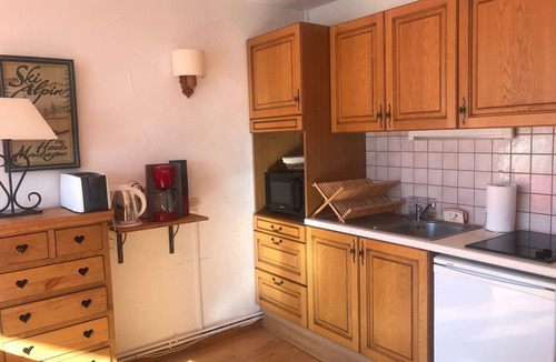 Arc-1600 Apartment | Cozy studio 2 pers near slopes