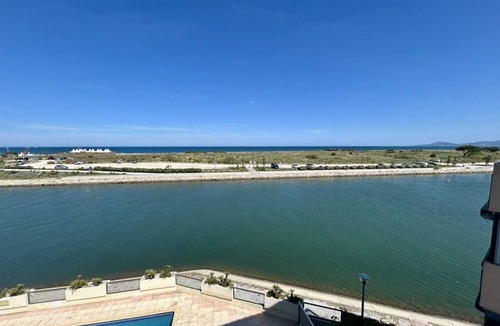 Saint-Cyprien Plage Apartment | Cozy Studio with Marina View, Pool & Parking - Steps from Beach, St. Cyprien