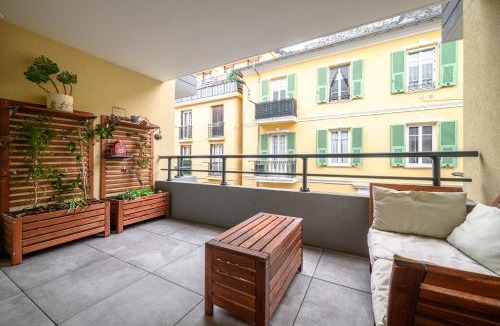 Cap d'Ail Apartment | Cozy studio with terrace, Monaco and beach 5 min away