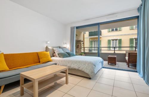 Cap d'Ail Apartment | Cozy studio with terrace, Monaco and beach 5 min away
