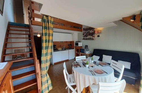Saint-Lary-Soulan Apartment | Cozy T2 for 6 in St. Lary Soulan - Balcony, Ski Storage, South-West Exposure