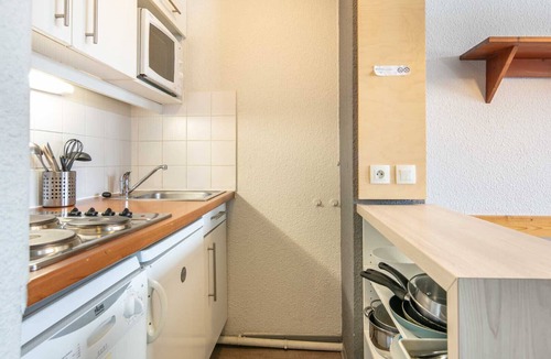 Val Claret Apartment | Cute studio for 4 people, with a balcony overlooking the ski slopes