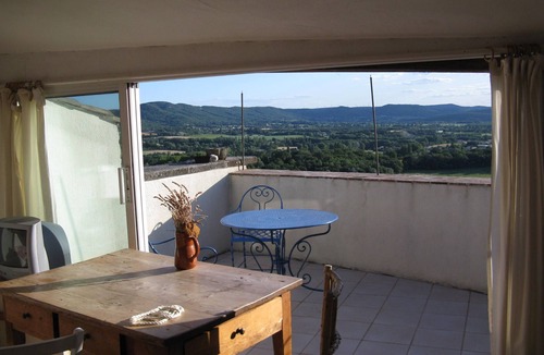 La Begude-de-Mazenc Apartment | 'Du Haut' Apartment with Mountain View, Private Terrace, and Wi-Fi