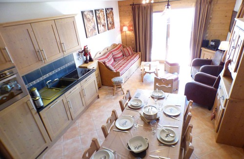 Bisanne 1500 Apartment | Duplex 4-room with indoor pool, parking, 8 people, near Les Saisies