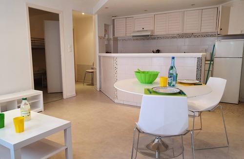 Le Port Apartment | Facing marina Canet, T3, ground floor, 60 m². 4/5couchages 5 mn walk from the beach