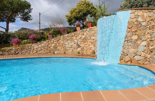 Sant Cebria de Vallalta Villa | Fantastic pool, garden and great views. Free wifi, a/c