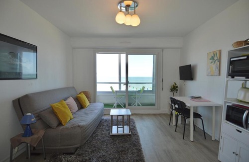 Courseulles-sur-Mer Apartment | Fenêtre sur mer, loggia vue mer en bord de plage