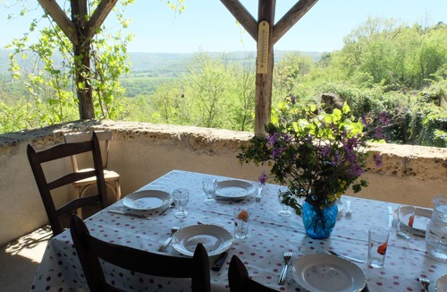 Figeac House | Figeac: quercynoise house surrounded by nature with magnificent view