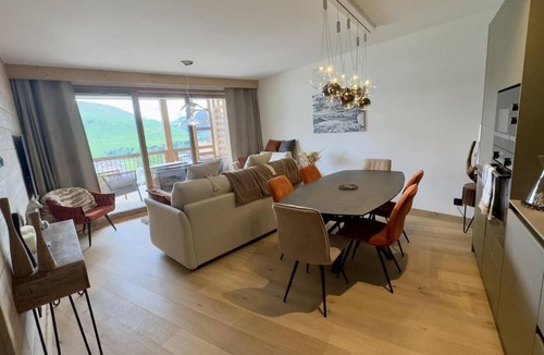 Bergers Apartment | Fitness, swimming pool, sauna, hammam, balcony, tv, ski locker, 60m², Alpe d'Huez