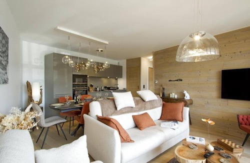 Bergers Apartment | Fitness, swimming pool, sauna, hammam, balcony, tv, ski locker, 60m², Alpe d'Huez