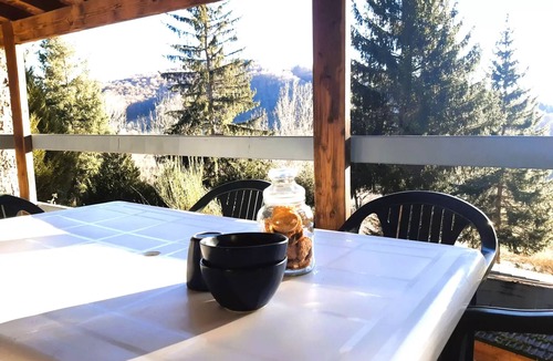 Neuveglise-sur-Truyere Ski Chalet | Flower Camping Le Belvédère * - Chalet Comfort Plus TRUYERE - 2 Bedrooms 5 persons