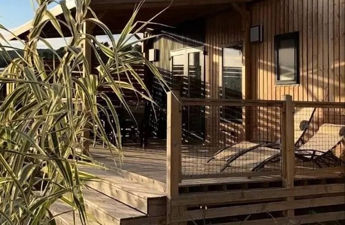 Bize-Minervois House | Flower Camping Olivigne * - Mobile home Premium 32 m2 3 bedrooms + terrace 21m2 + TV + LV + air conditioning + plancha 6 people