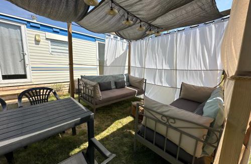 Saint-Pantaleon-les-Vignes House | Gîte Mobil-home en Drôme Provençale