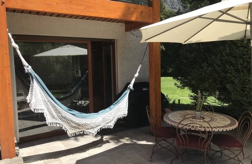 Le Bourg-d'Oisans Apartment | Garden apartment for 4 people