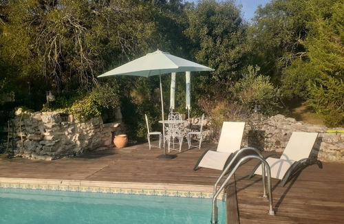Marcilhac-sur-Cele Cottage | Gite les arts au célé 10 persons with swimming pool