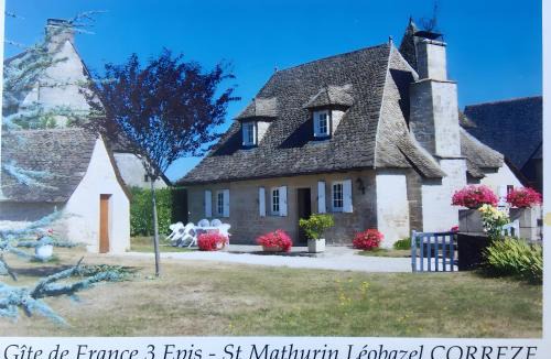 Camps-Saint-Mathurin-Leobazel House | Gite rural La Madeleine