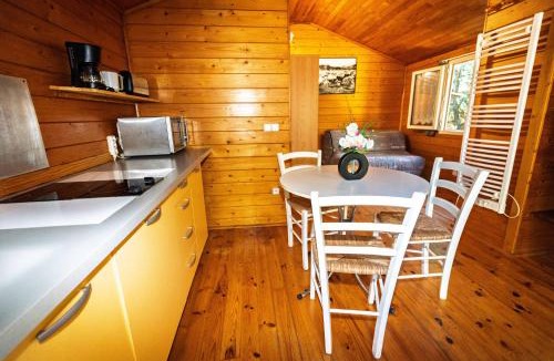 Saint-Jean-du-Pin House | Gites de Plos chalet N1 Clim Piscine Spa Ombragé en Campagne
