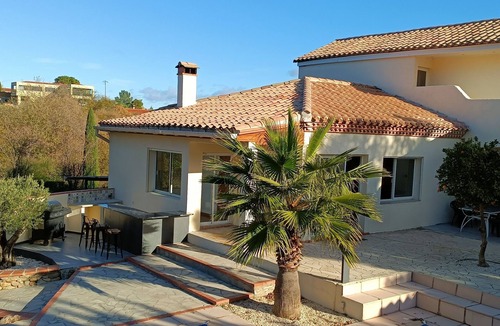 Laroque-des-Alberes Villa | Gorgeous, Peaceful Catalan Home with Pool (casa Baleares)