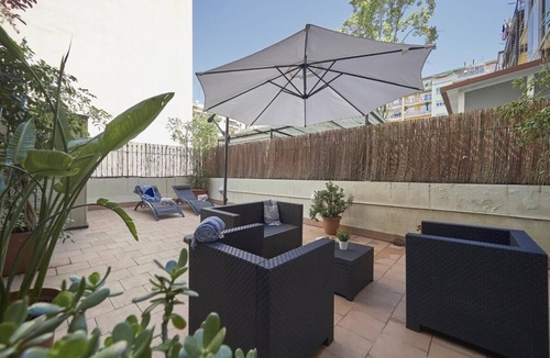 Esquerra de l'Eixample Apartment | Gran Via Terrace Barcelona