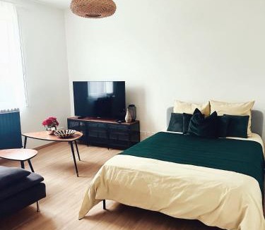 Sevran Apartment | Grand Studio WiFi rapide RER B