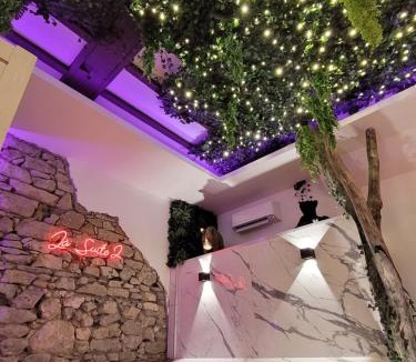 Quartier Chorier-Berriat Hotel | Grenoble LA SUITE 2 spa jaccuzzi et sauna privatif