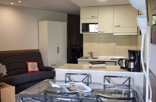 Pas de la Casa Apartment | GRIZZLY 106- apt 1 hab -balco- 10 m piste- Pas de la Casa 005794