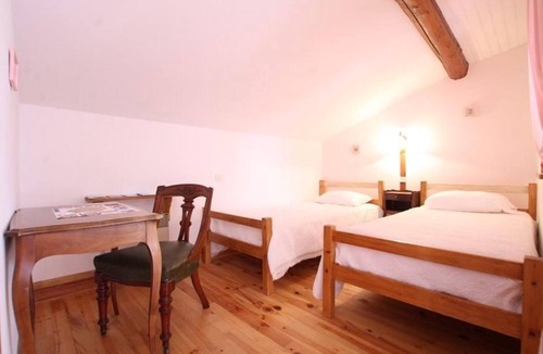 Polignac Bed & Breakfast | Guest Room “Chambre Églantine” with Shared Terrace, Garden, and Wi-Fi